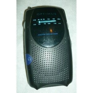 Radio Shack Optimus Handheld Portable AM FM Receiver Radio 12-799